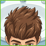 A boy's hair